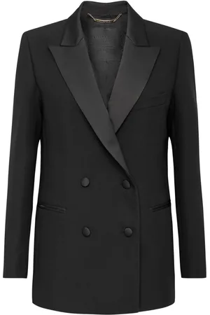 Philipp Plein Blazer estilo boxy con doble botonadura