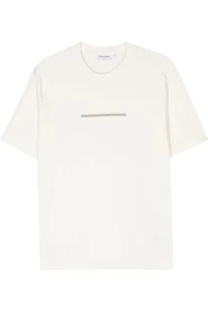 Calvin Klein Camiseta con logo en relieve