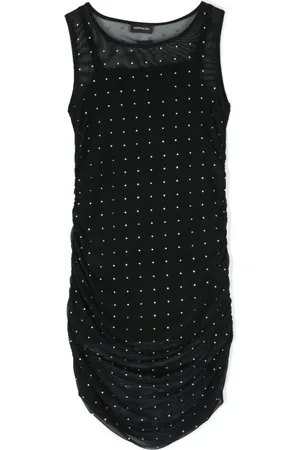 MONNALISA Vestido sin mangas con detalles de strass