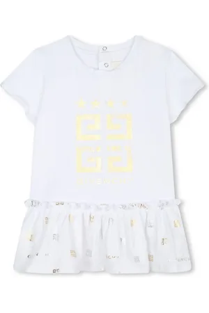 Givenchy Vestido estilo camiseta con estampado-4G