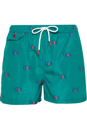 Kiton Bañador con logo estampado