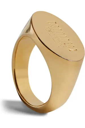 Dsquared2 Anillo con logo grabado