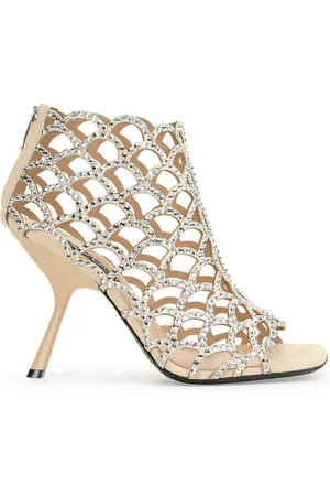 Sergio Rossi Sandalias Mermaid con diseño enrejado