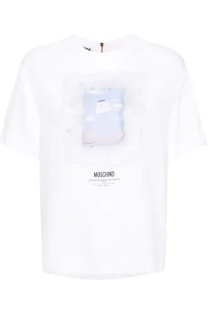 Moschino Camiseta con estampado gráfico