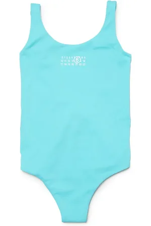 Maison Margiela Bañador con logo estampado
