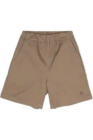 DOUUOD KIDS Pantalones cortos con logo estampado