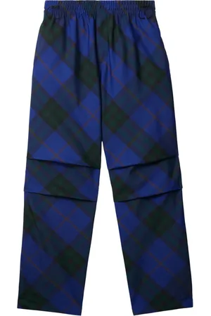 Burberry Pantalones con logo EKD bordado