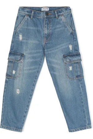 Moschino Vaqueros cargo rectos