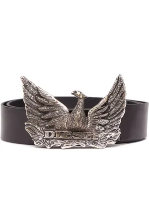 Diesel Cinturón Phoenix con placa del logo