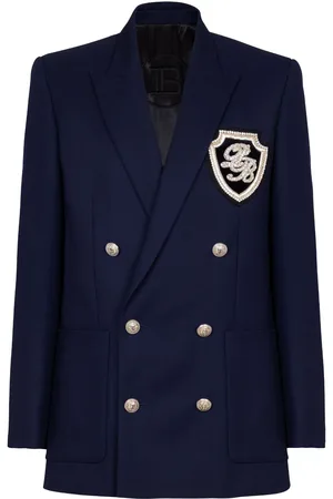 Balmain Blazer con monograma