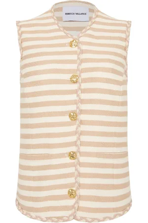 Rebecca Vallance Vestido Maurice a rayas