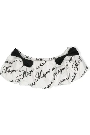 Msgm Top corto con logo estampado