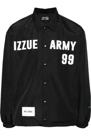 Izzue Chaqueta con logo estampado