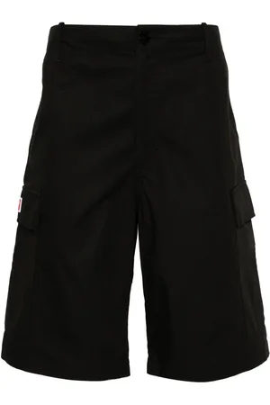 Kenzo Bermudas cargo con efecto rasgado