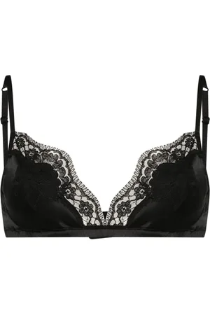 Dolce & Gabbana Corpiño con panel de encaje