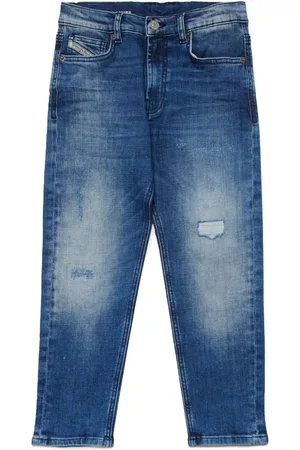 Diesel Pantalones de chándal con motivo de números