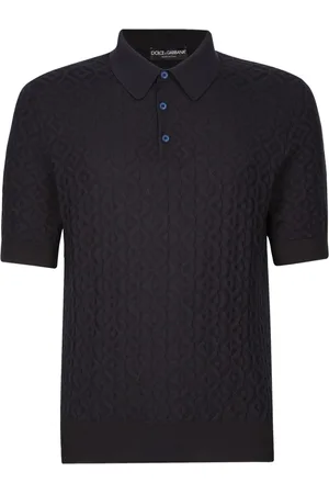 Dolce & Gabbana Polo con motivo geométrico