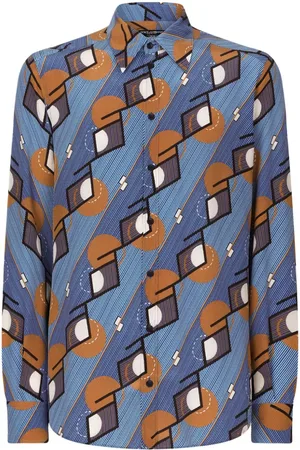 Dolce & Gabbana Camisa con estampado geométrico