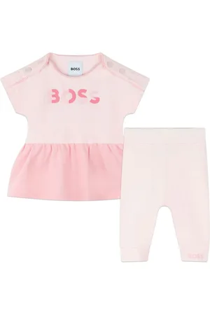 HUGO BOSS Set de vestido con logo estampado