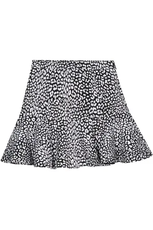 Michael Kors Falda corta con estampado de leopardo