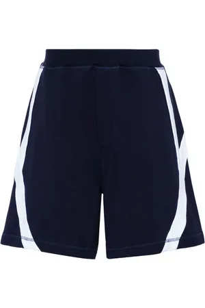 Dsquared2 Pantalones cortos con ribete en contraste