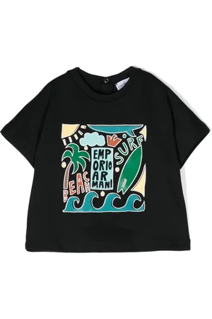 Emporio Armani Camiseta con estampado gráfico