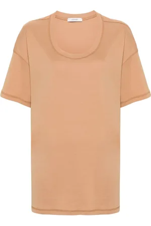 LEMAIRE Camiseta con detalle de costuras
