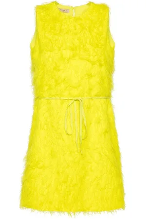 Twin-Set Vestido con detalle de hilo
