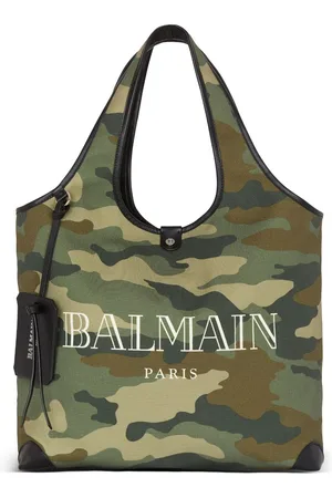 Balmain Bolso shopper B-Army estampado