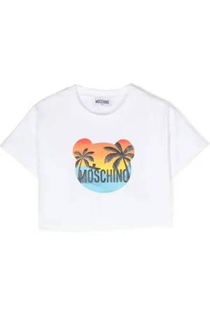 Moschino Camiseta con logo estampado