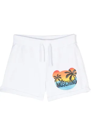 Moschino Bermudas con logo estampado