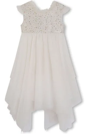 Givenchy Vestido con ribete de volantes