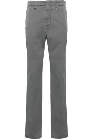 Incotex Pantalones chinos slim de talle medio