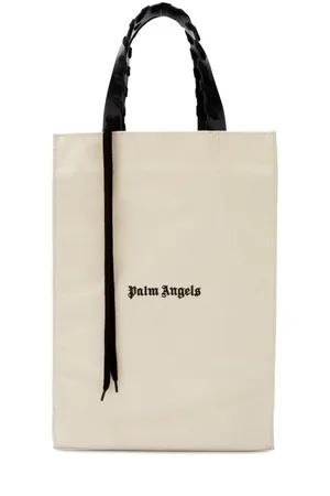 Palm Angels Bolso shopper con logo estampado