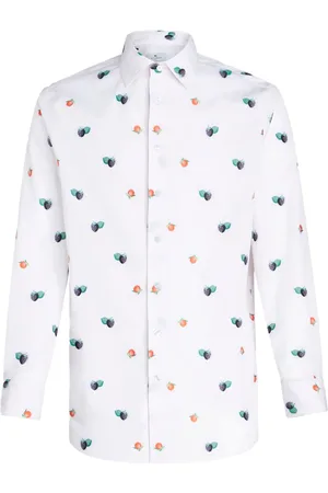 Etro Camisa con estampado gráfico