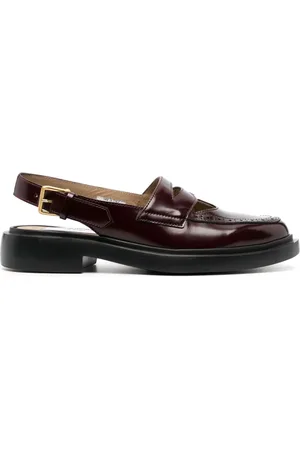 Thom Browne Mocasines penny con tira trasera