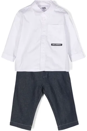 Karl Lagerfeld Conjunto con logo en la cinturilla