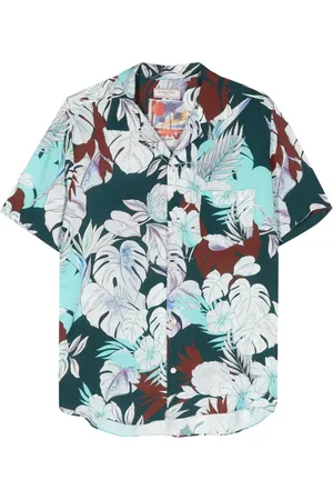 Tintoria Mattei Camisa con estampado floral