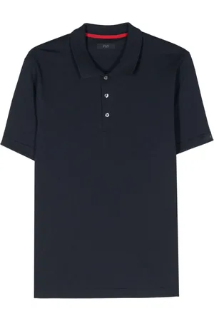 FAY Polo con parche del logo