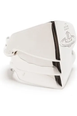 Vivienne Westwood Anillo triple con detalle de nudillos