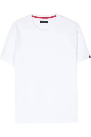 FAY Camiseta con parche del logo