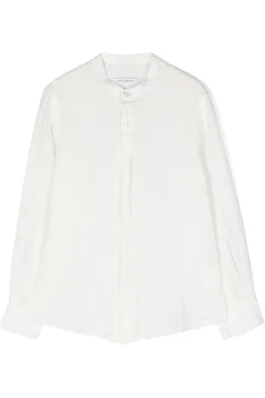 Paolo Pecora Camisa con cuello mao