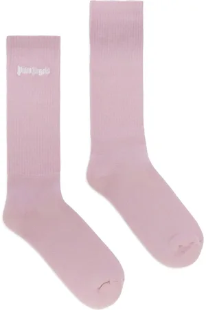 Palm Angels Calcetines con logo bordado