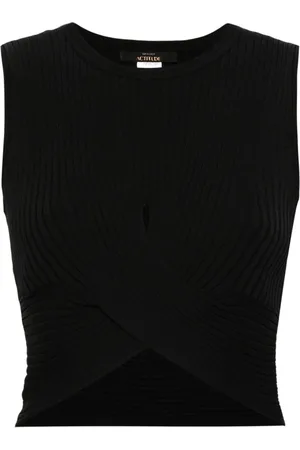 Twin-Set Body sin mangas con tiras cruzadas