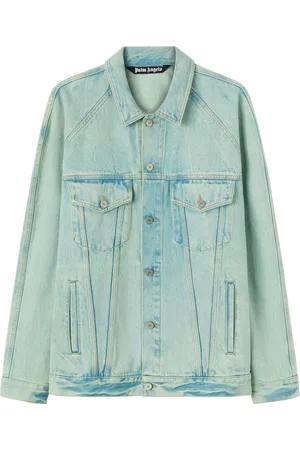 Palm Angels Chaqueta vaquera teñida