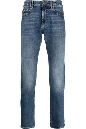 VERSACE Vaqueros slim con aplique del logo