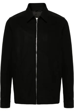 Rick Owens Chaqueta Brad con cremallera