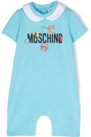 Moschino Pelele con logo estampado