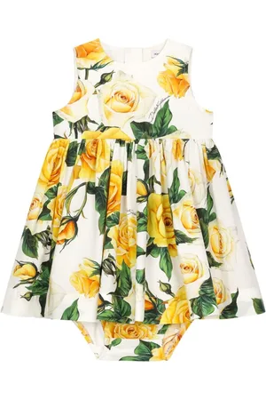 Dolce & Gabbana Vestido con estampado Rose