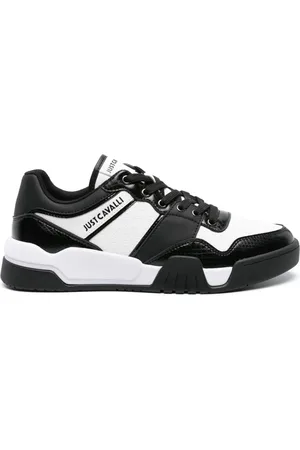 Roberto Cavalli Zapatillas con logo en relieve